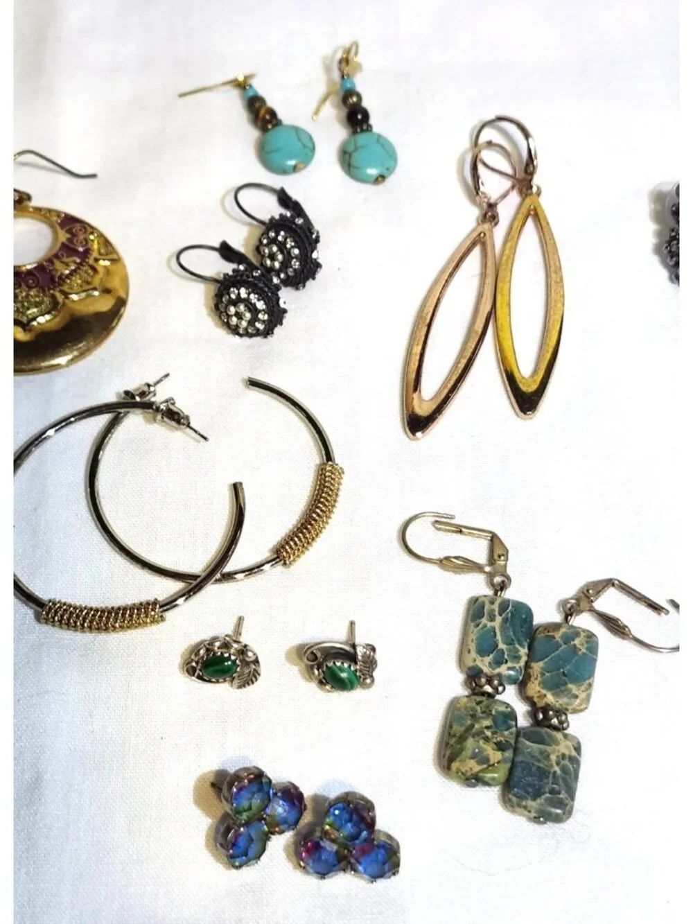 Vintage & Modern Pierced Earrings Lot - 21 Pairs Joan Rivers Kirks Folly TAT 925